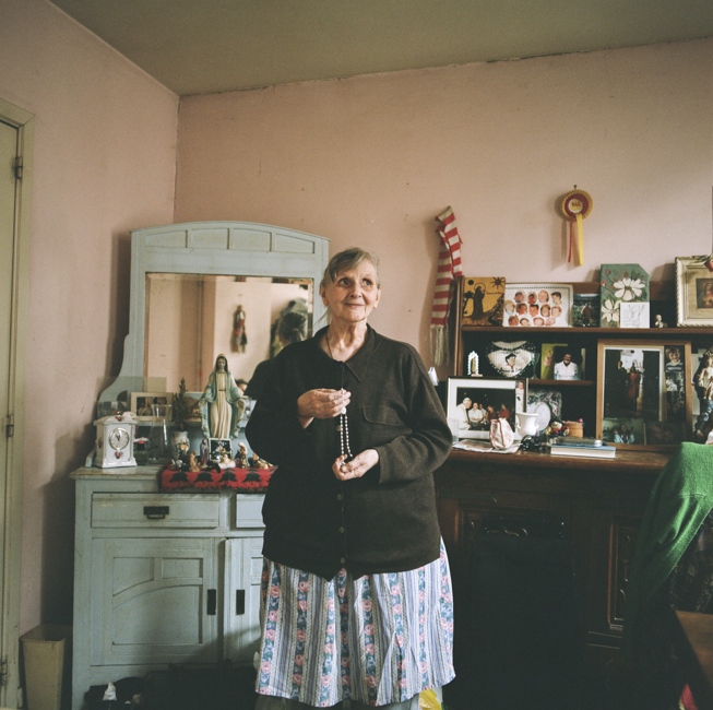 Nelly arrived at Pierreuse 40 years ago. She prays daily and often confeffes to Germain the...