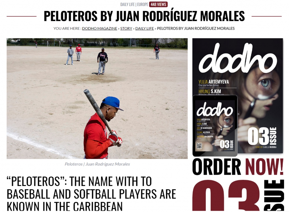 "Peloteros" on Dodho Magazine