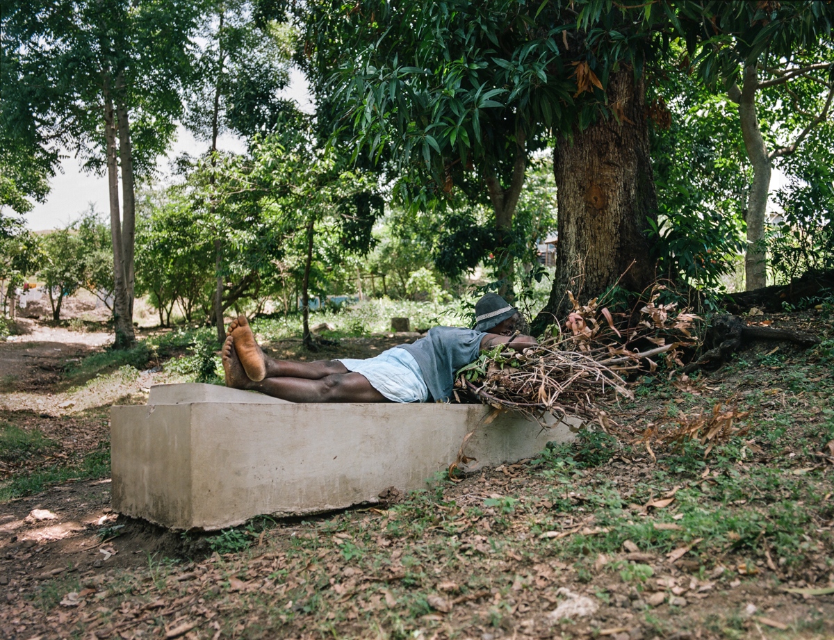 Kabare, Haiti - Rosemaid Joinville (56) "When there are too many bodies in the family vault,...