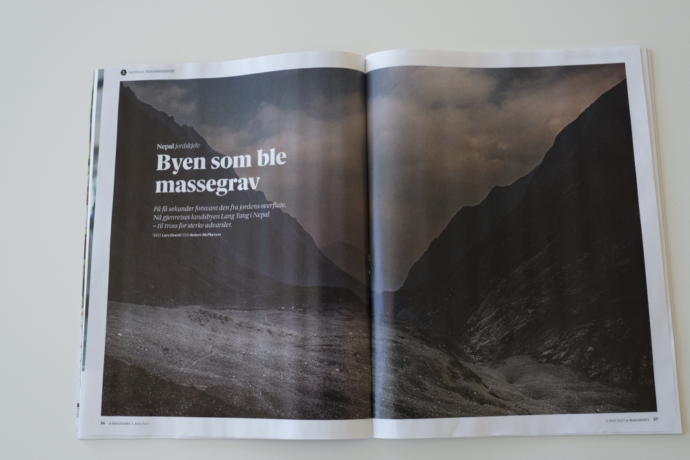 Story published in Norway`s largest newspaper.