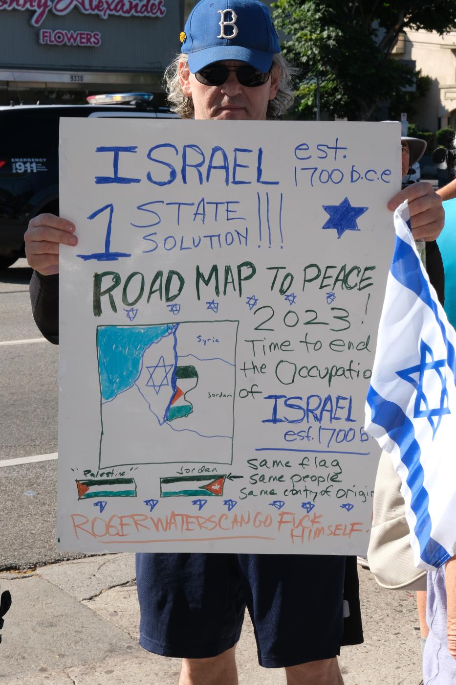 Solidarity March for Israel in Los Angeles  | Buy this image