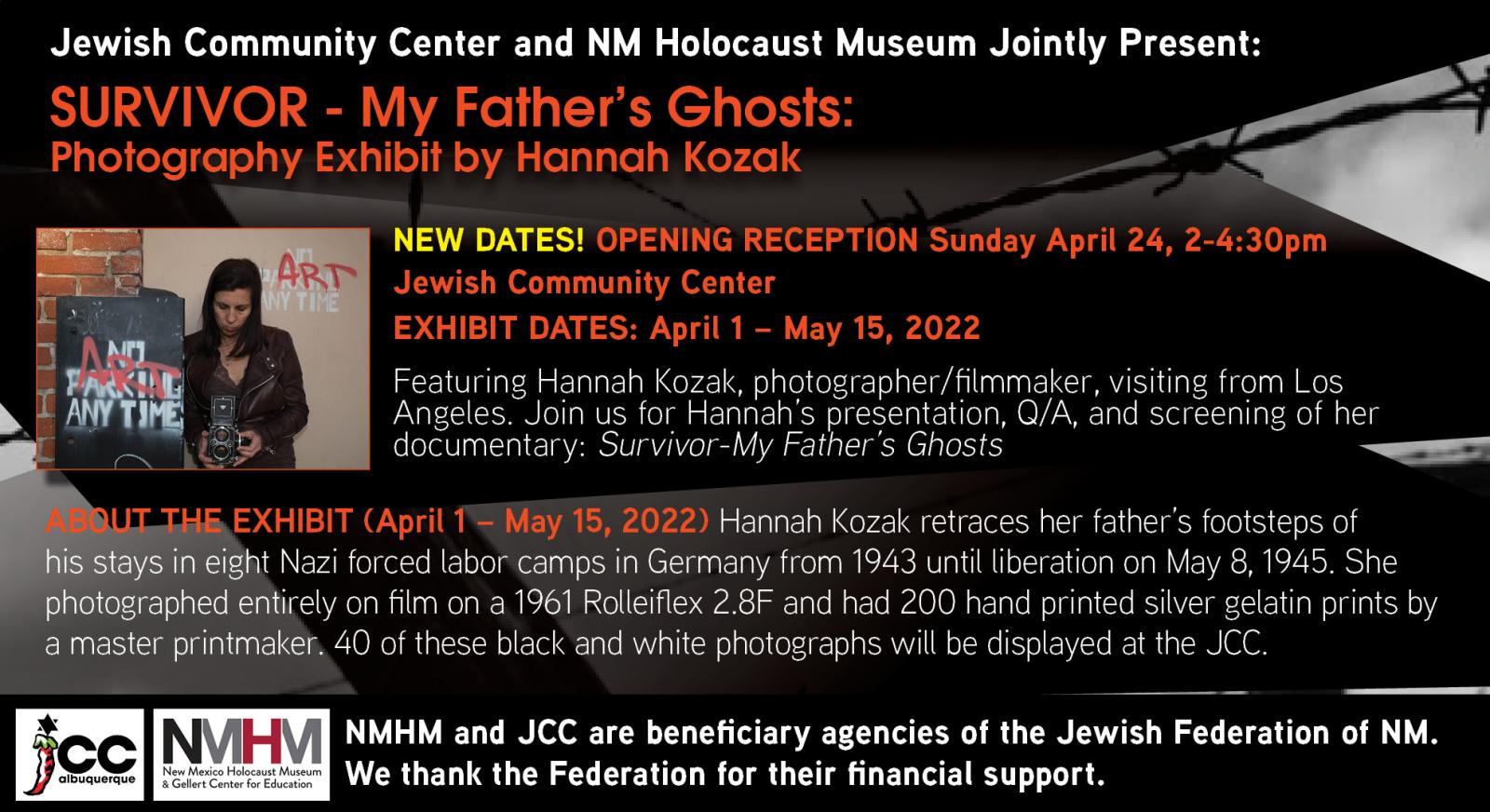 Survivor:My Father's Ghosts - New Mexico Holocaust Museum with JCC Albuquerque