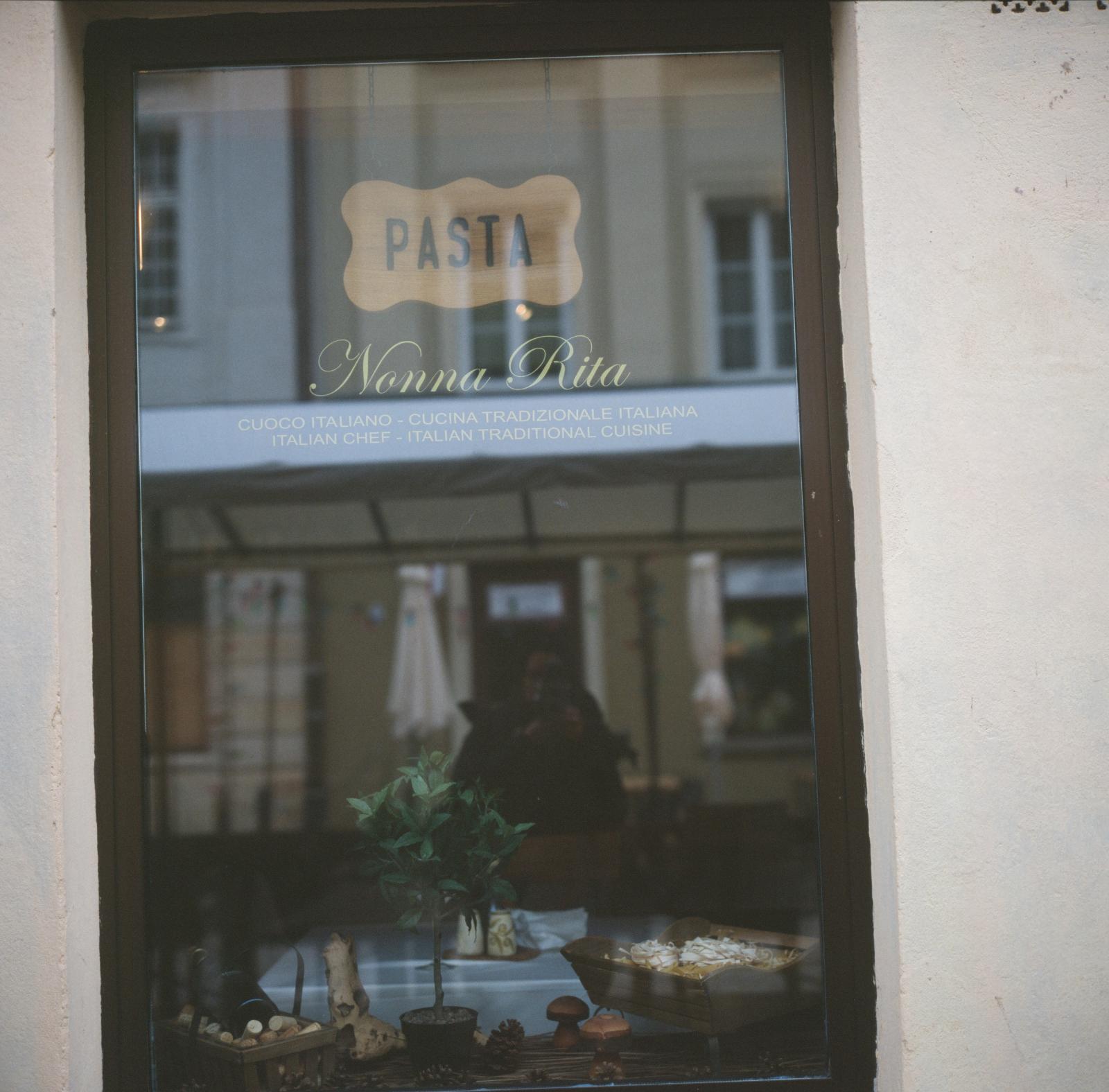 Self Portrait in Old Town Warsaw, Poland 