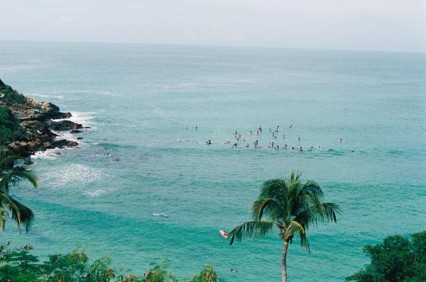 Surfers at Playa Carrizalillo  | Buy this image