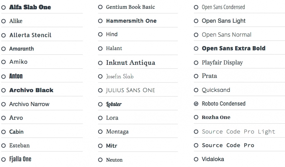 Thumbnail of New Fonts Added to Site Builder!