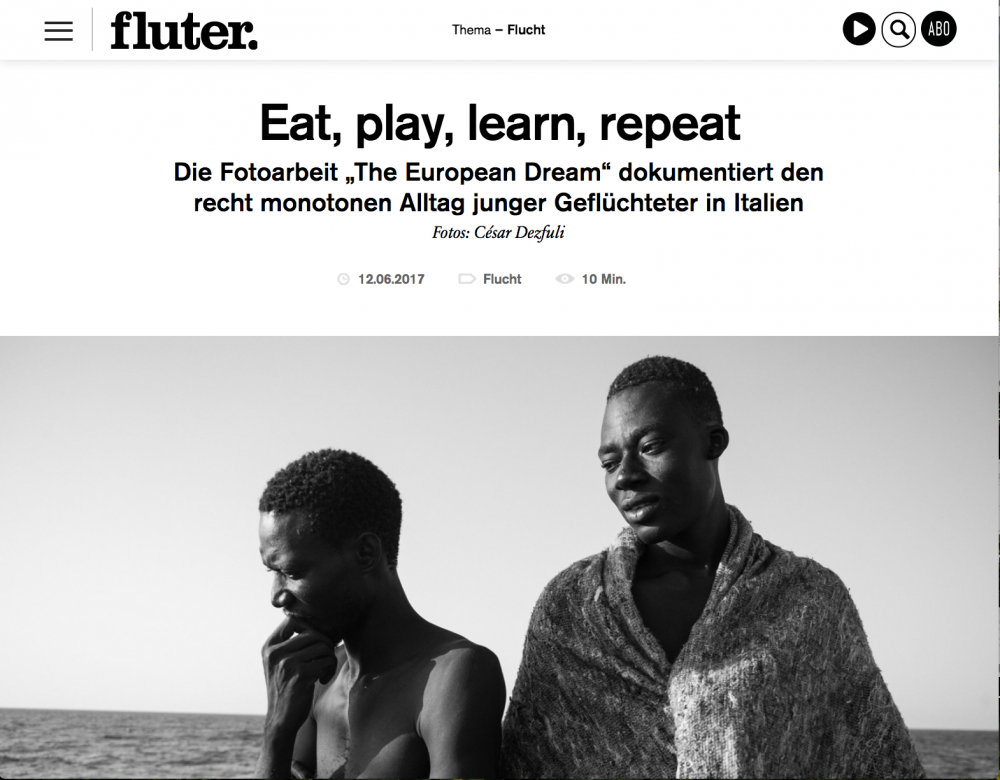 Thumbnail of Story featured in Fluter Magazine