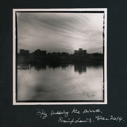  Sky kissing the river. From the series &#39;Wandering in Saint-Louis&#39;, Senegal, 2015. &copy;Lae&iuml;la Adjovi 