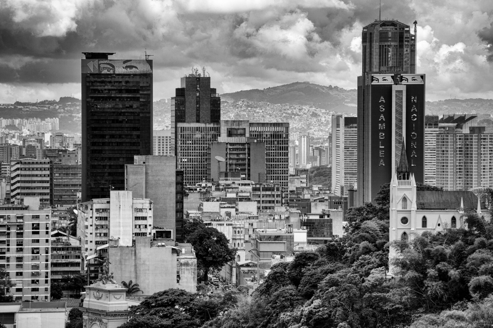 In Caracas you can see images o...yes watch over the whole city. 