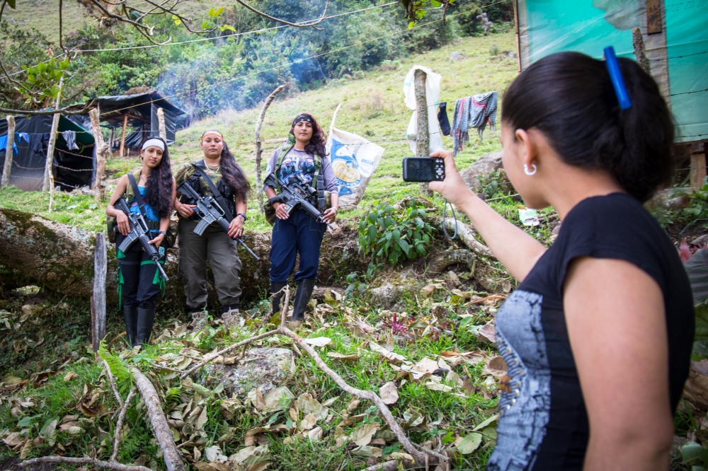 These FARC Guerrillas Are Trading Their Guns for Cameras