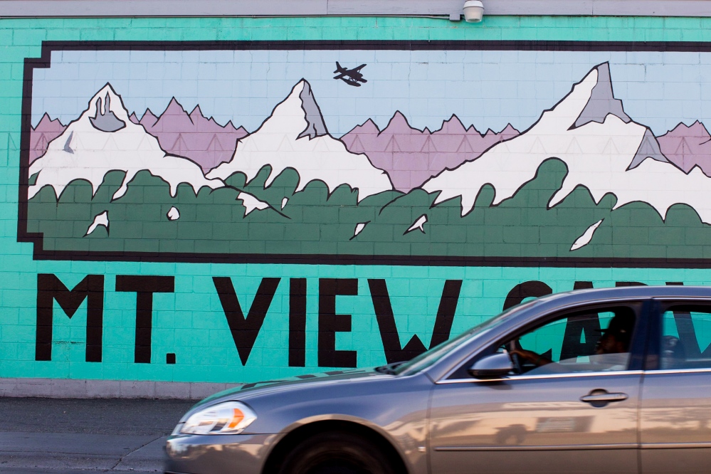Image from CALL HER ALASKA - The Mountain View Car Wash in Anchorage, Alaska.