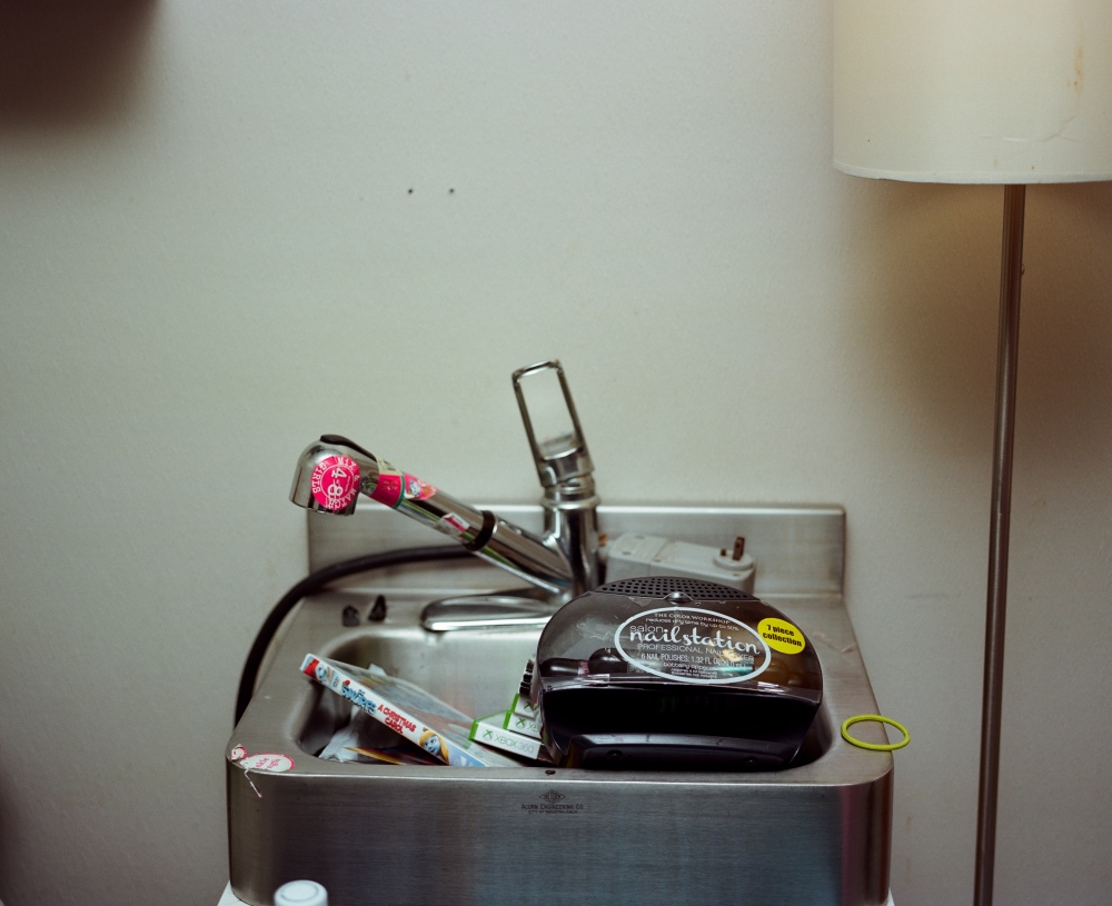 Image from CALL HER ALASKA - A sink in the Gary and Rojo Swan's home in Kivalina,...