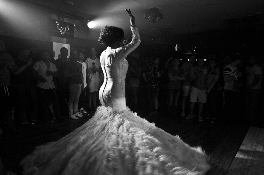 Laura Martinez&#39;s presentation at a local LGBTQ club in Jackson Heights, Queens New York. &nbsp; She is a famous Drag performance into the Latin LGTB community she has been working in the entertainment business for more than 11 years, she is followed by many emerging drags and transgender people that want to be like her. Laura takes under her wing more than 40 Latina transgender woman that receives her last name, Martinez, as a symbol of being into her family. &quot;Many trans teens commit suicide or take drugs, or alcohol because of the lack of support of their original families,&rdquo; Laura said.