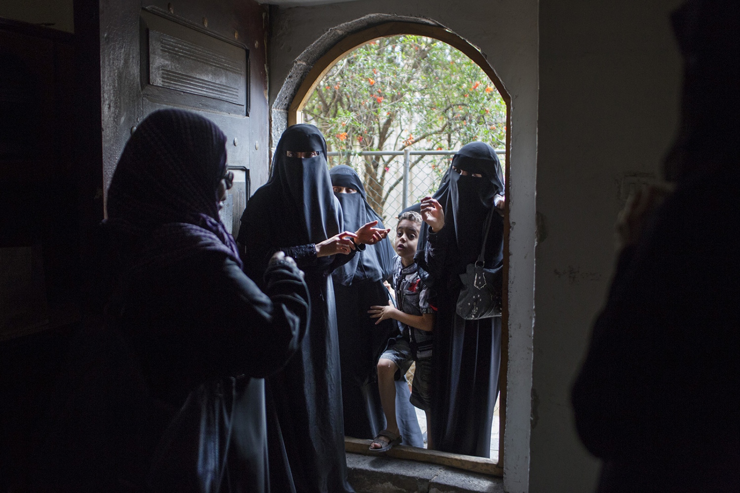 Female shelter in Yemen - 