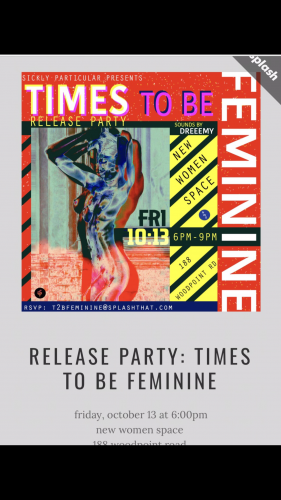 Release party- Time to be Feminine