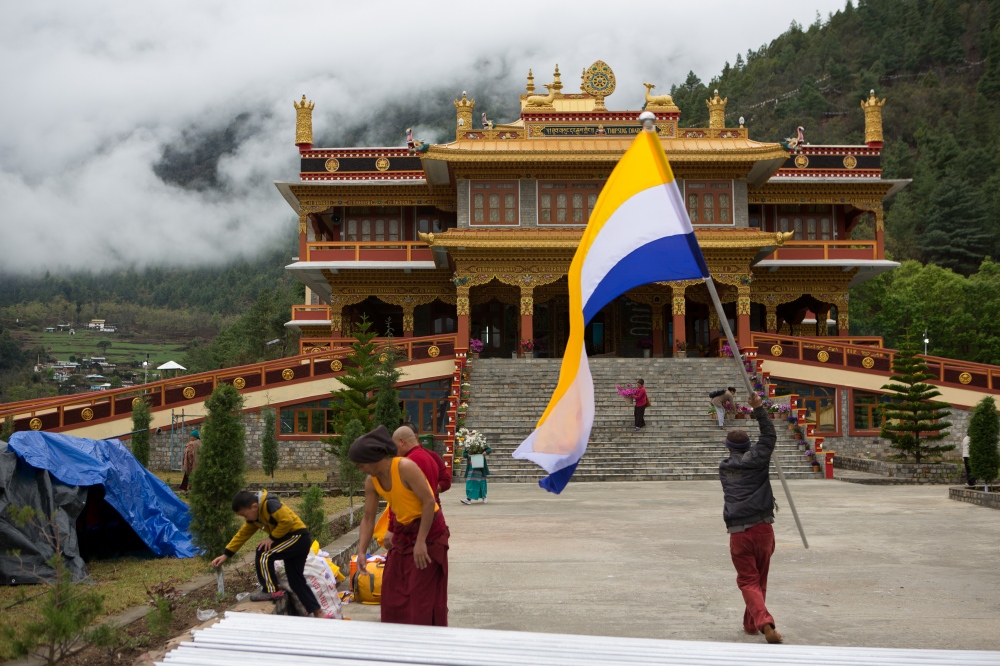 Thupsung Dhargyeling Monastery ...completion for the first time. 