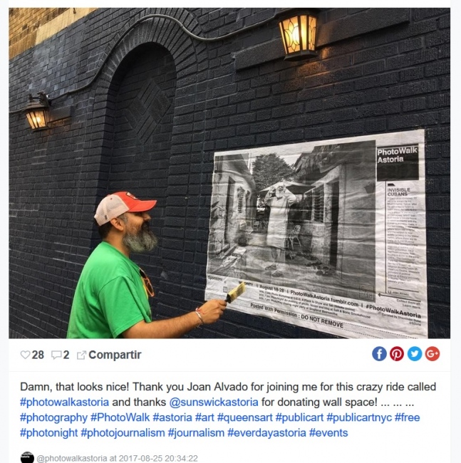 "Cuban Muslims" was in New York as a part of the PhotoWalk Astoria