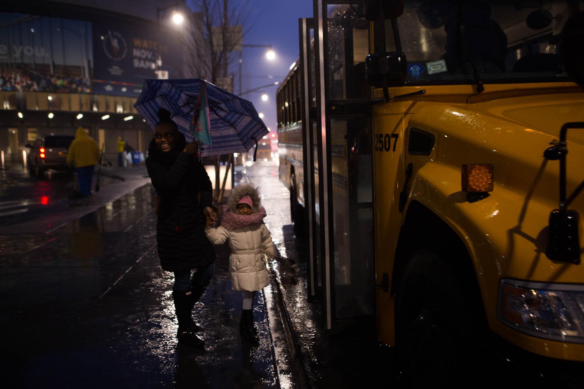 Today Was A Good Day | Marshall Project  - Tayla and Truly boarded a school bus at Brooklyn’s...
