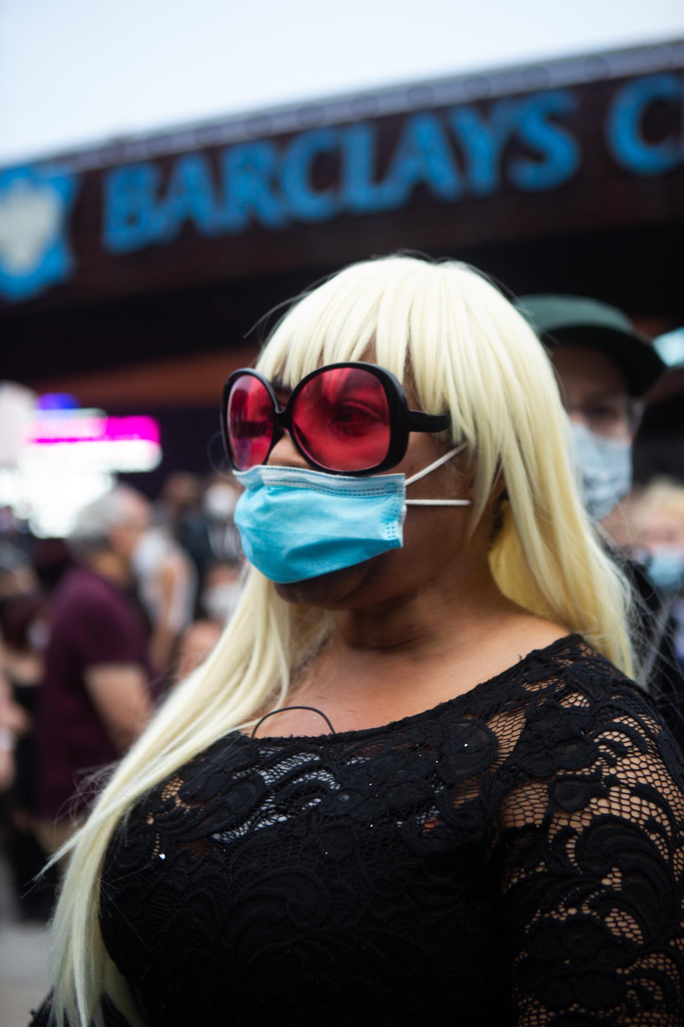 George Floyd Protests | Vice News  - BROOKLYN, NY - May 29, 2020: A woman by the name of Miss...
