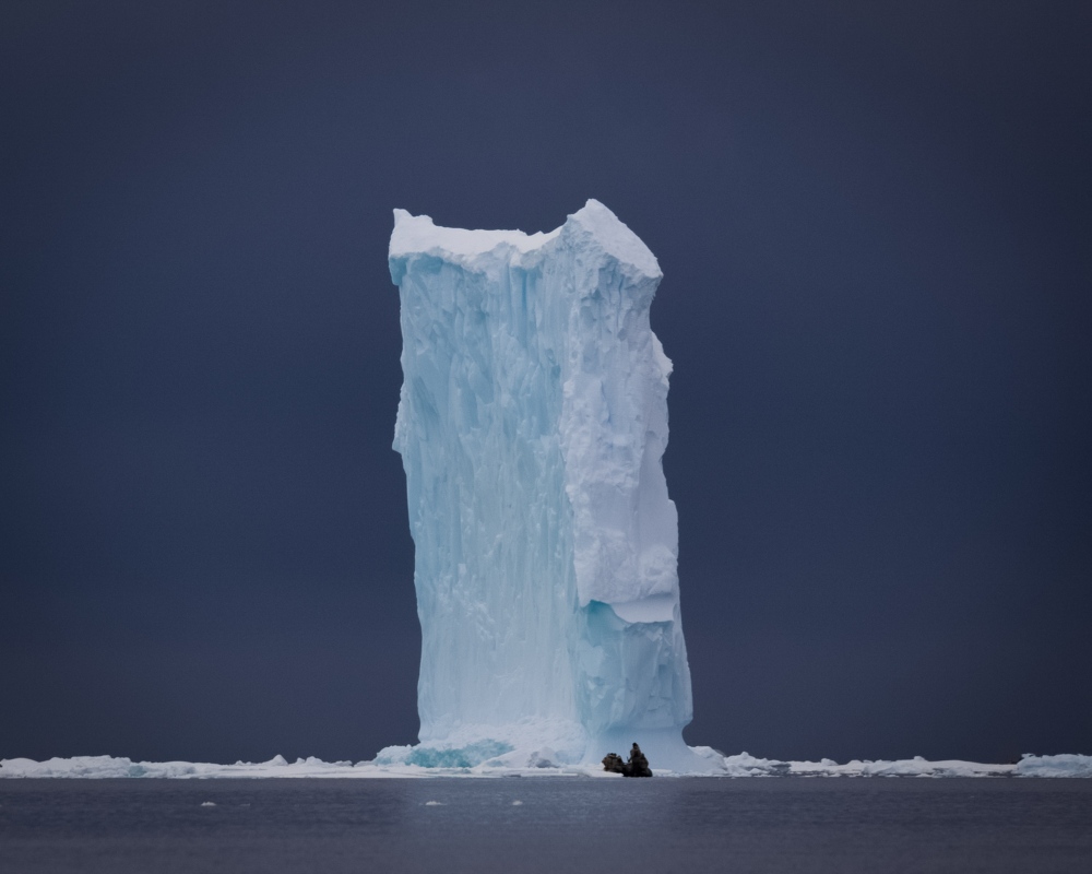 Iceberg in Wilhelmina Bay, Antarctica.Â 
