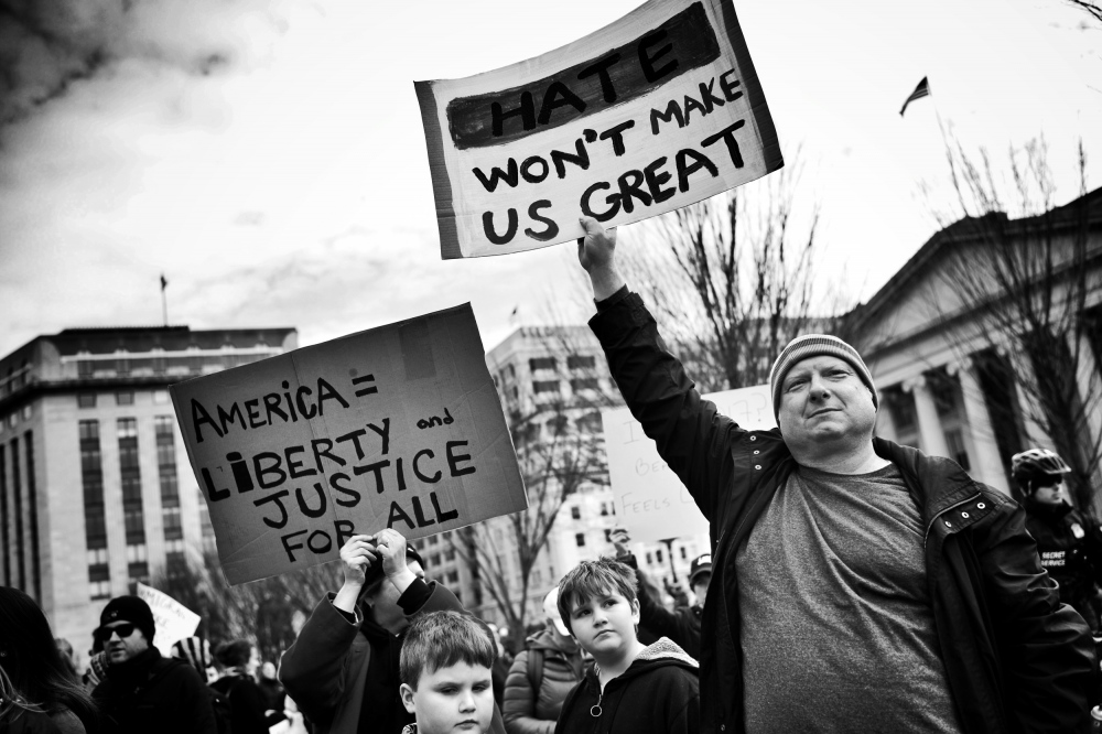 WHOSE AMERICA? OUR AMERICA! Standing up for immigrant rights - 