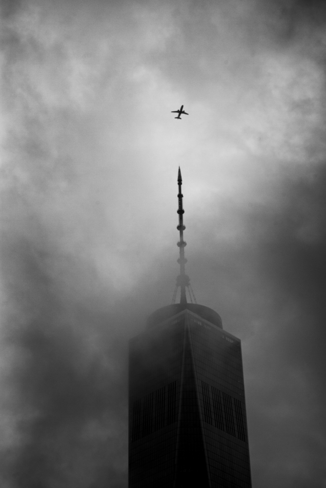 10013 Collection: 2016 - Plane & Tower 1, From watertower on 165 Duane St,...