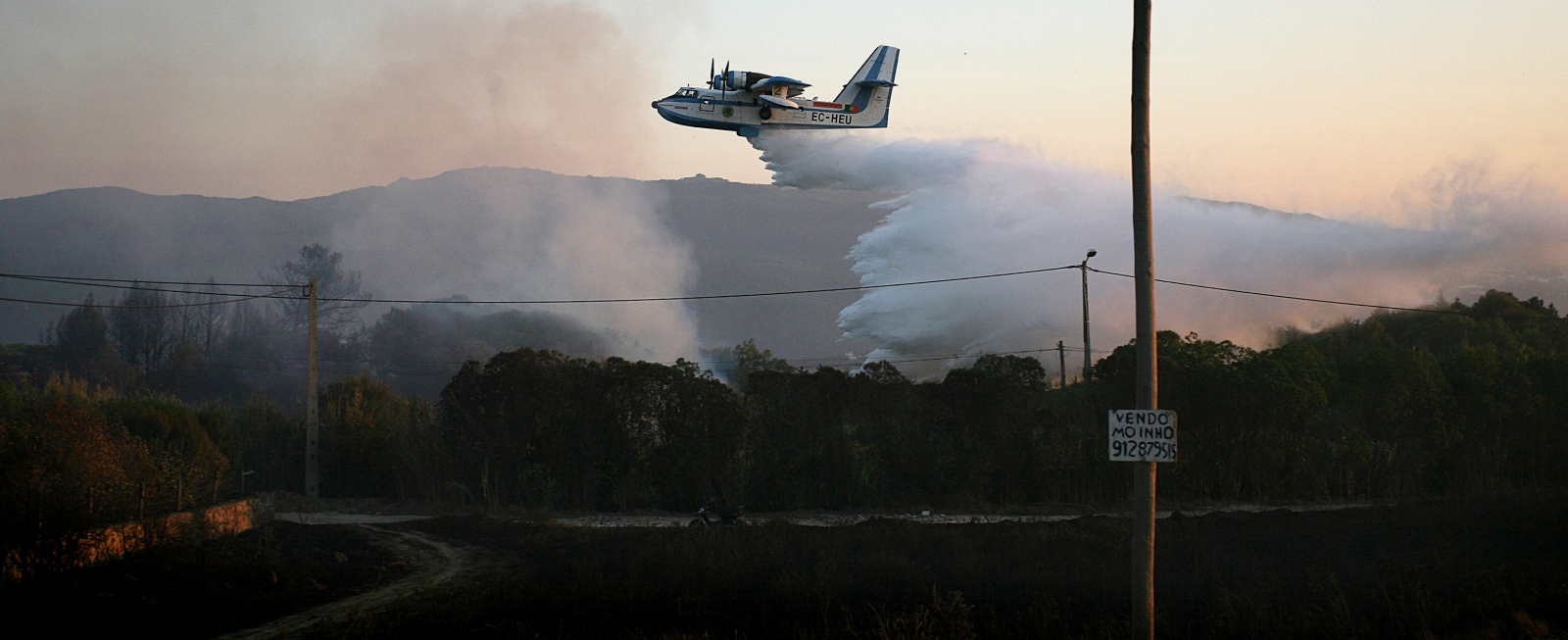 Wildfire in Sintra - 