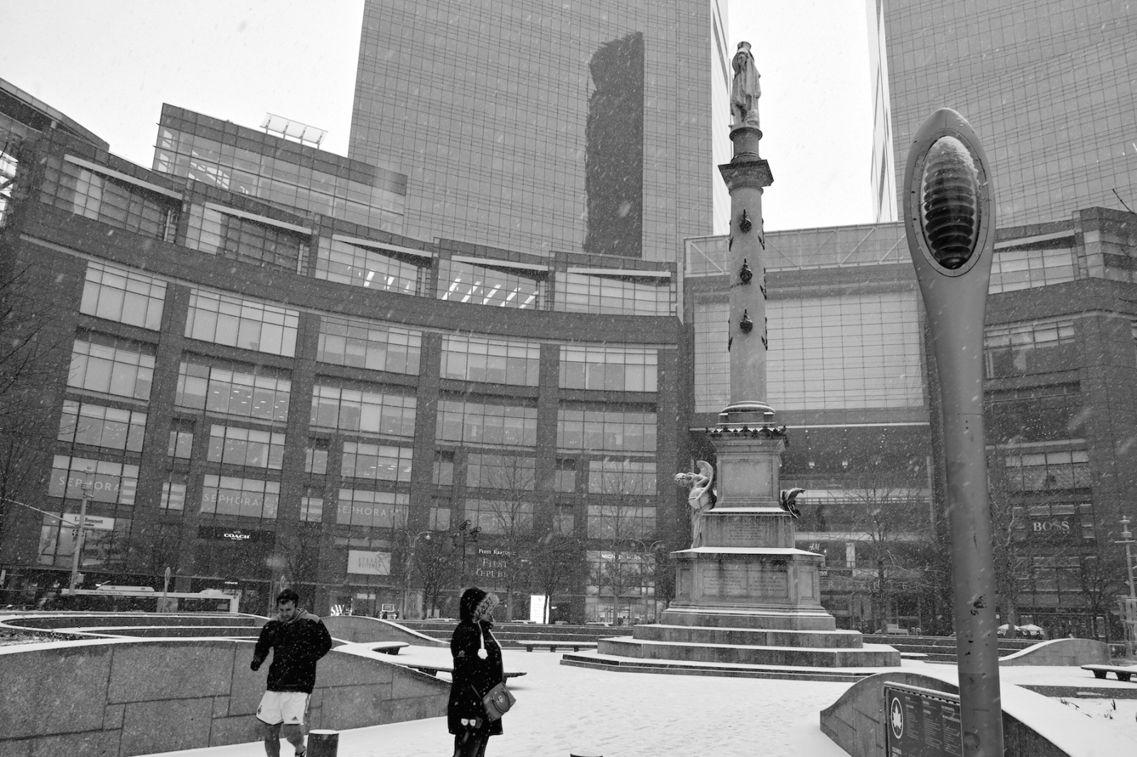 The Americanz - Snow Jogger (Columbus Circle, New York, New York)