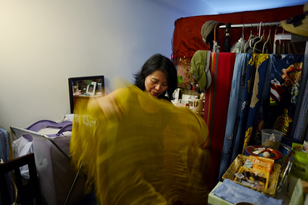 "In short, I was a slave" - Edith Mendoza, 51, at the apartment she shares with three...