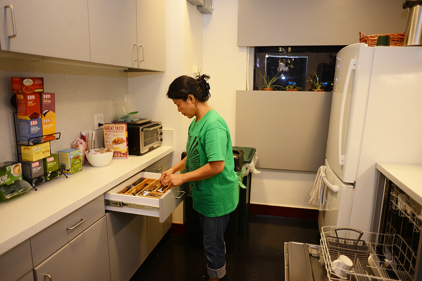 "In short, I was a slave" -  Edith Mendoza, 51, cleans offices in Manhattan, NY three...