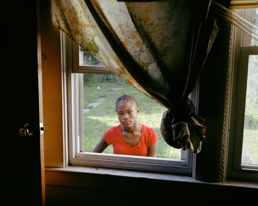 Girl In Window, Syracuse, NY