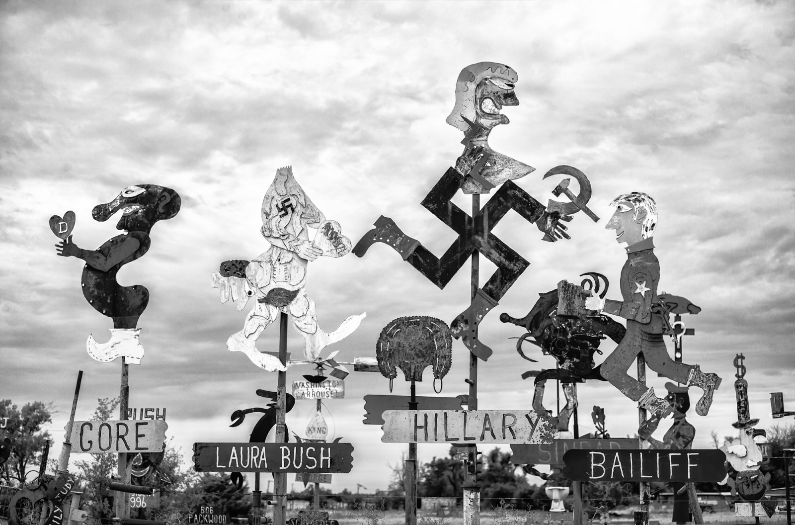 This America - M.T.Liggett Sculptures, Mullinville, KA