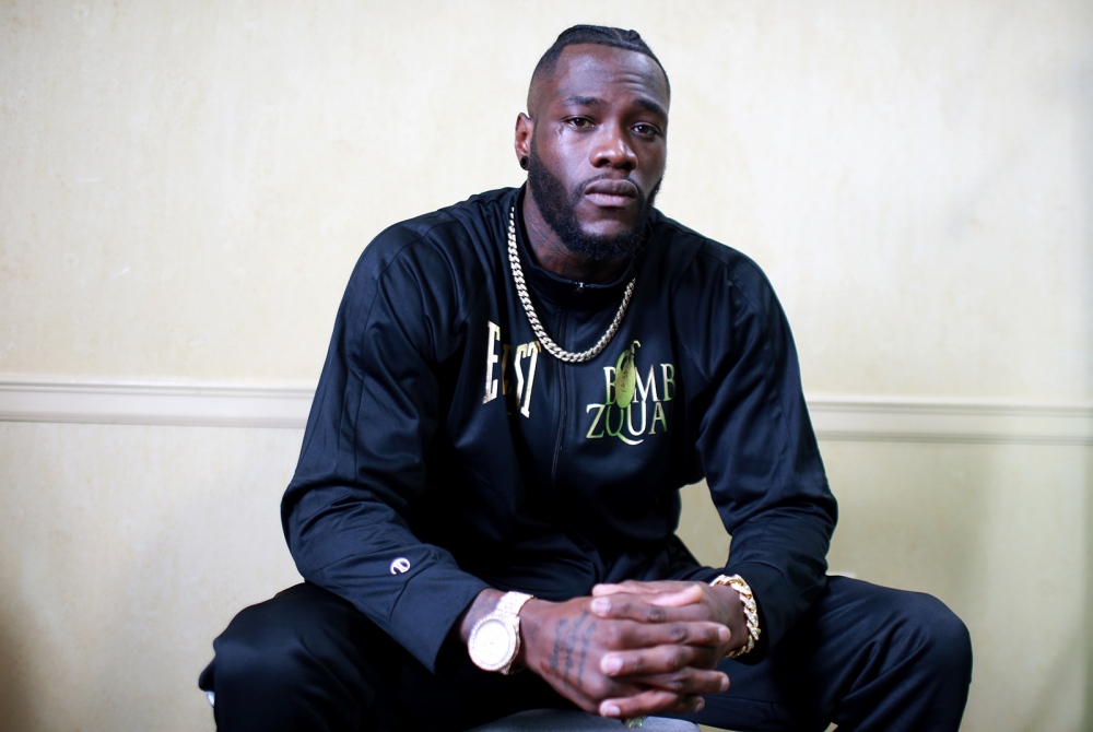 Image from Environmental Portraits -  Deontay Wilder - Professional Boxer 