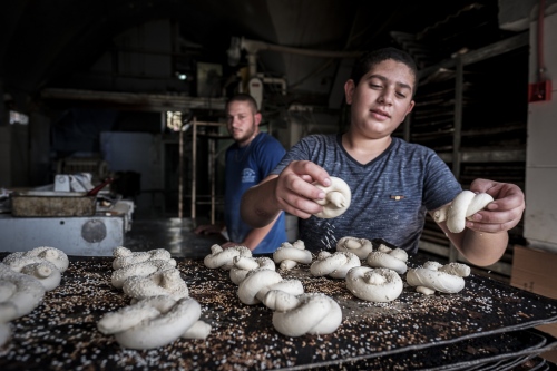 Palestine -  Palestinian Bakery Boys Ramla | الرملة | Palestine |...