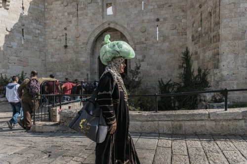 Palestine -  Palestinian Woman Outside Damascus Gate Jerusalem | Al...