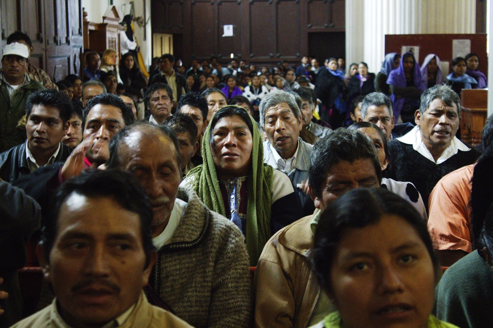 Catholic mass to demand justice...s Casas, Chiapas. Mexico. 2013.
