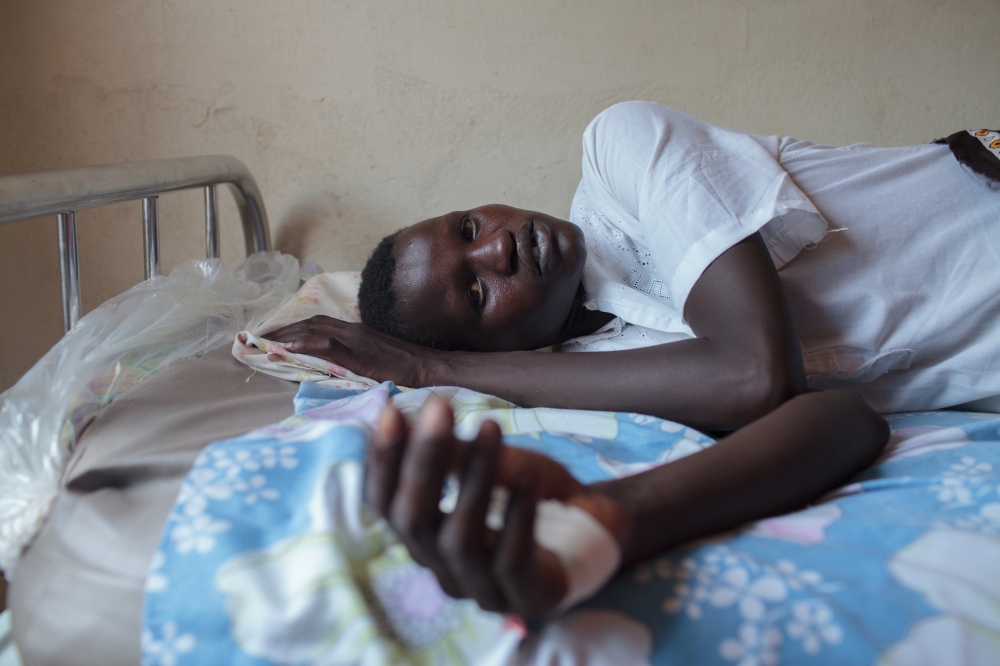 Bol Madine Alier, 20 years old,...ed for malaria at Bor Hospital.