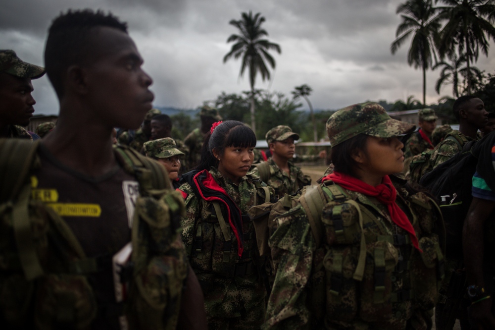 Teenage fighters of the ELN - Colombia