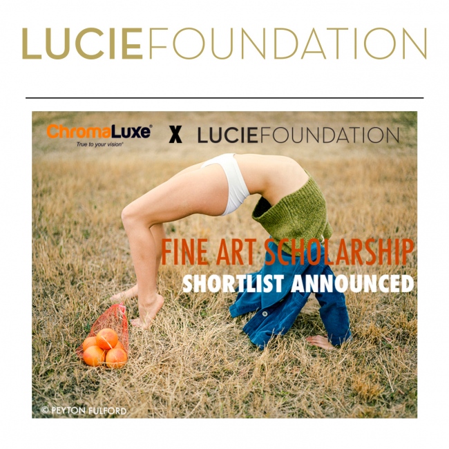 Shortlist for Lucie Fine Art Scholarship