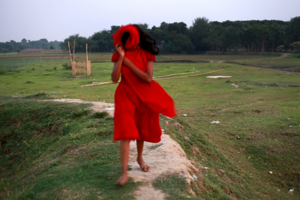An underage prostitute runs in ...itution by the age of 12 or 13.
