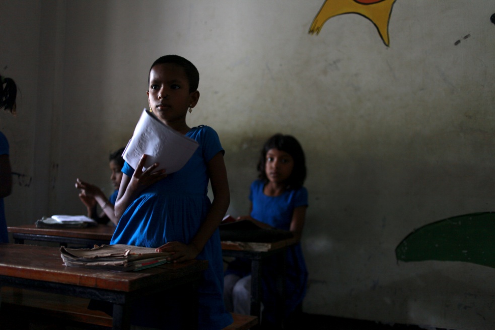 Children of prostitutes from th...ildren in Faridpur , Bangaldesh