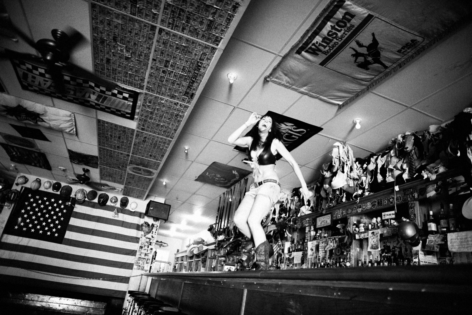 Death of The Colorado - Jasmin, a bartender at the Hogs and Heifers bar in...