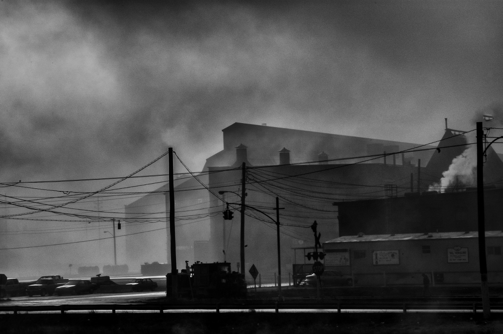  Industrial morning, Sparrows Point MD. 2009 