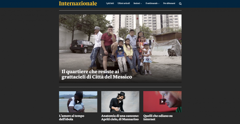 "México. The Battle of Palo Alto" published in Italian newspaper Internazionale. 