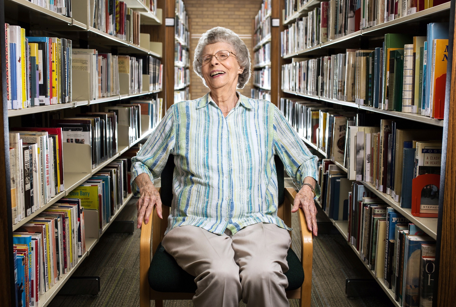  Sally Vonnahme: â€œThe library gives kids a bigger view of what there is out there. And...
