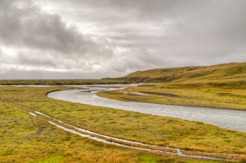 Iceland, the road to Hí¶fn. - 