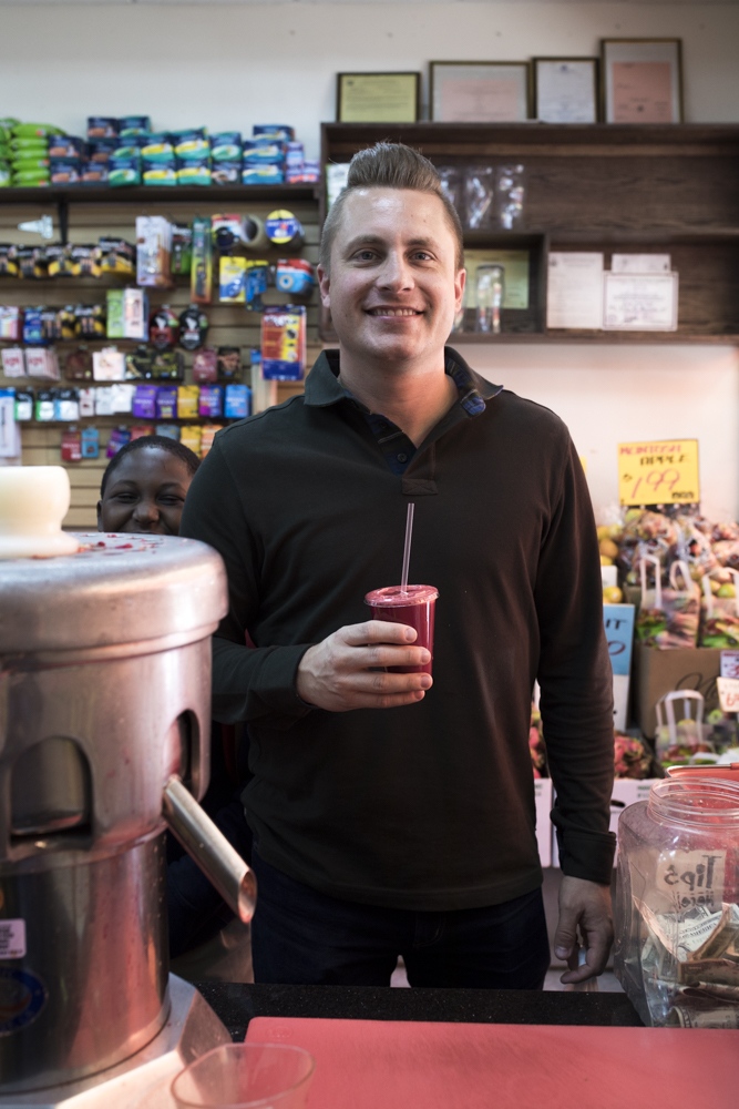 A Juice bar in Brooklyn 