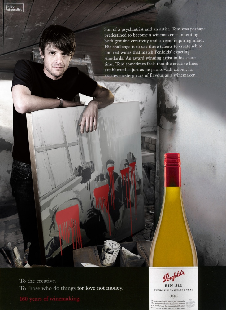 Assignment -  Penfolds Wines, advertising campaign. 