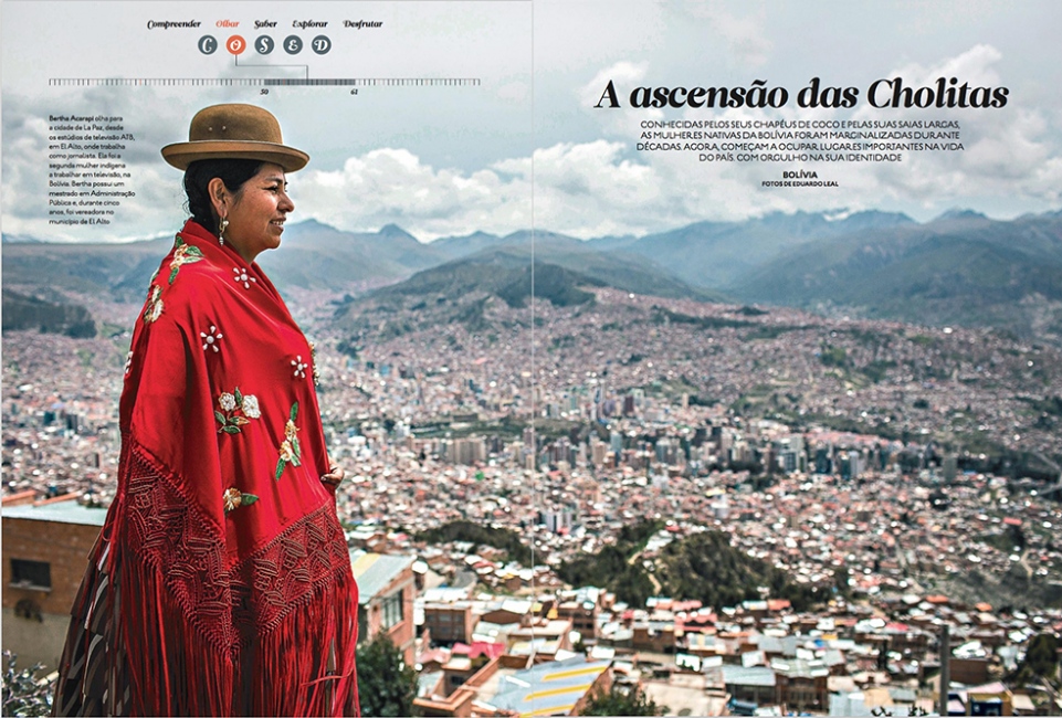 Cholita's Rise in Courrier International
