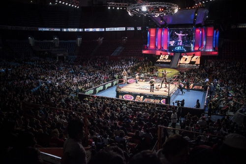Image from LUCHADORAS - Arena MÃ©xico is an indoor arena in Mexico City,...