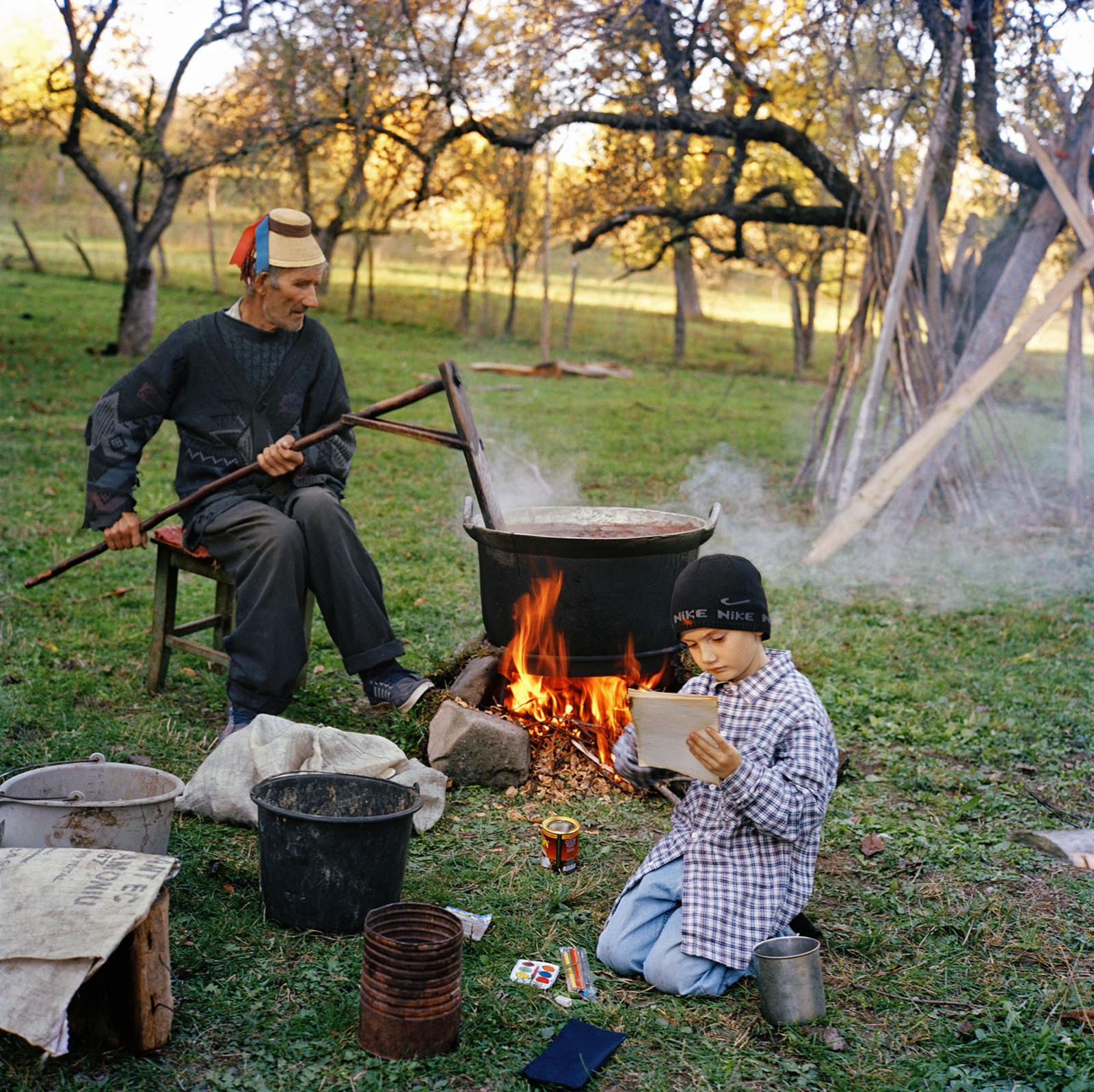 Transylvania: Built on Grass -  Cooking up plum jam in the autumn is usually a...